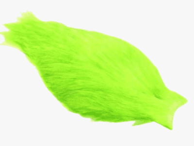 American Rooster Cape - Green Chartreuse
