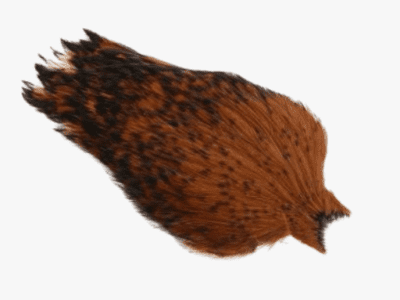 American Rooster Cape - Black Laced Brown