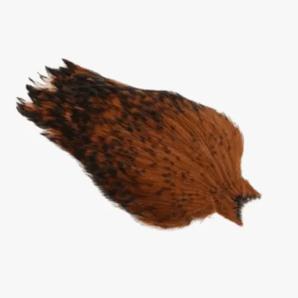 American Rooster Cape - Black Laced Brown